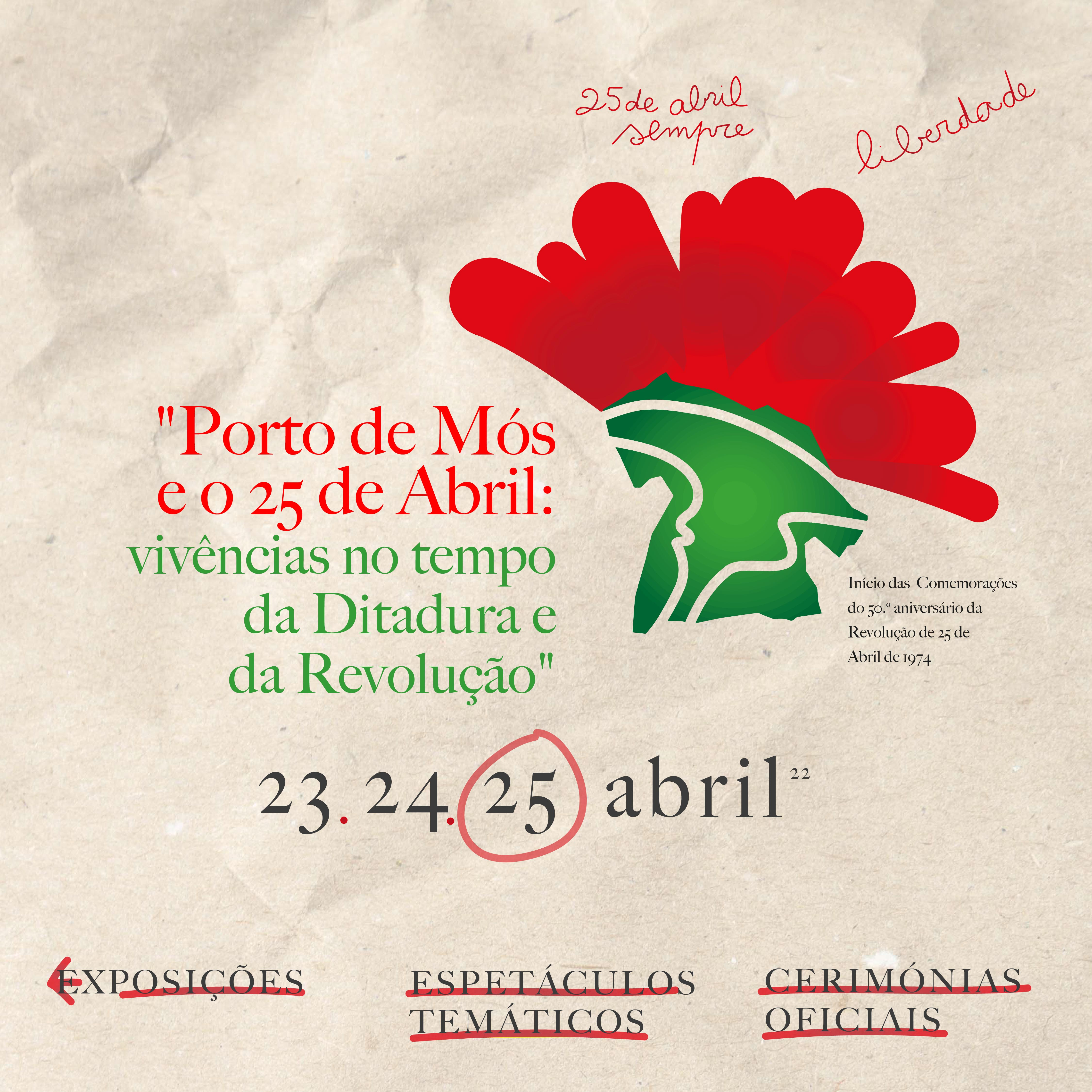 Notícia "Porto de Mós e o 25 de abril: vivências no tempo da Ditadura e da Revolução"